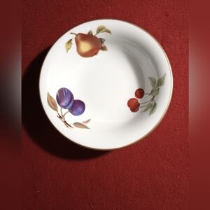 One Vintage Royal Worcester Evesham Gold Cereal Bowl